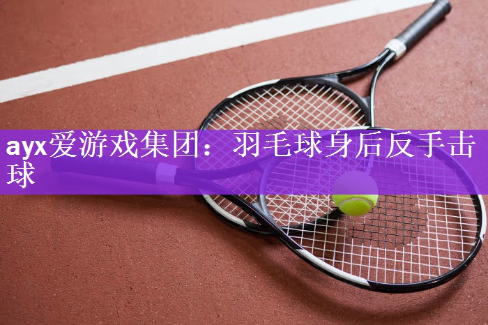 <strong>ayx爱游戏集团：羽毛球身后反手击球</strong>