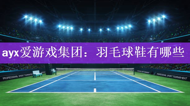 ayx爱游戏集团：羽毛球鞋有哪些
