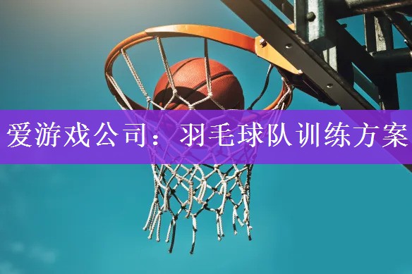 爱游戏公司：羽毛球队训练方案