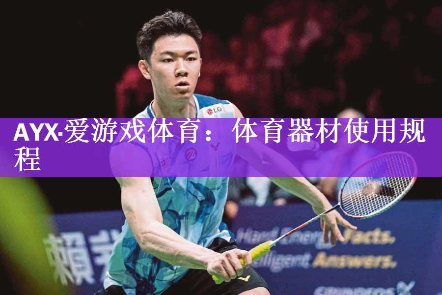 <strong>AYX·爱游戏体育：体育器材使用规程</strong>