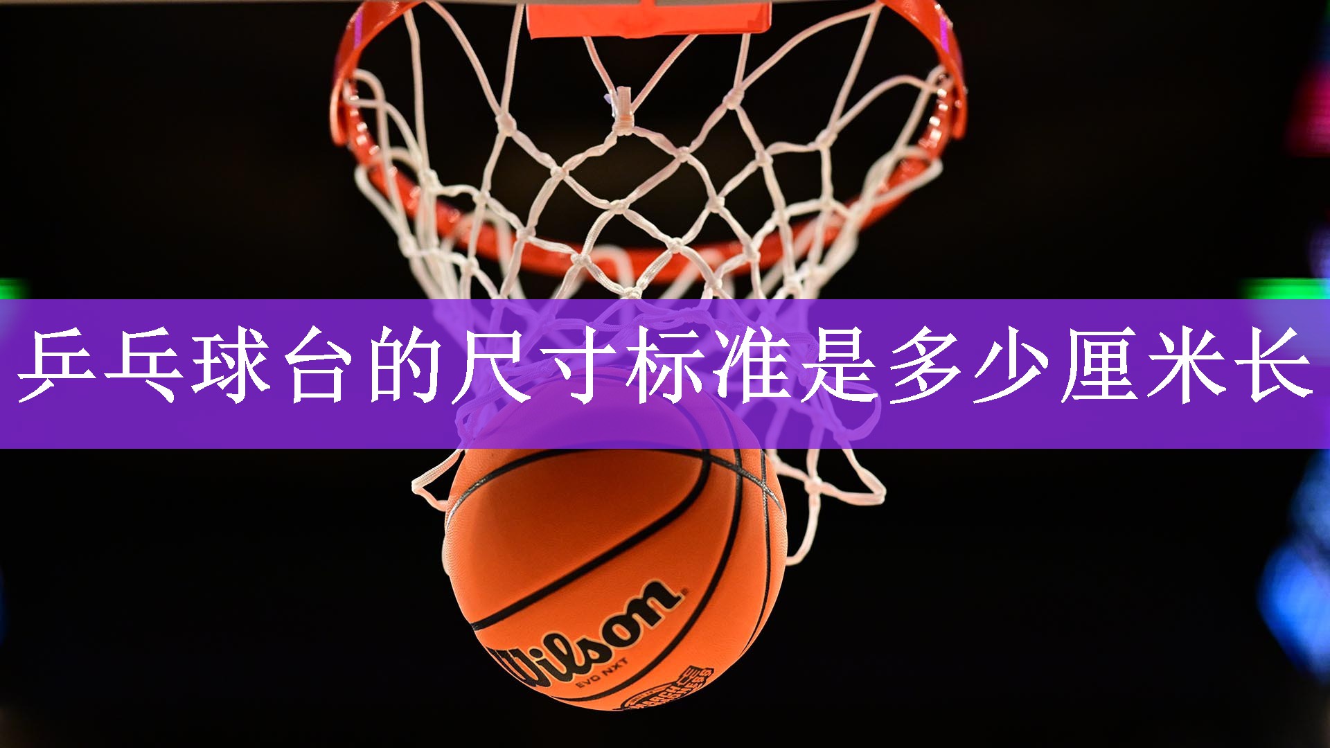 乒乓球台的尺寸标准是多少厘米长