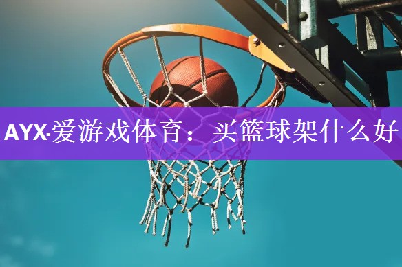 买篮球架什么好