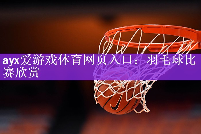 羽毛球比赛欣赏