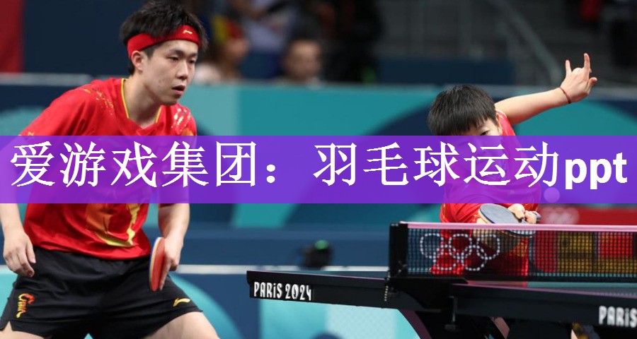 羽毛球运动ppt